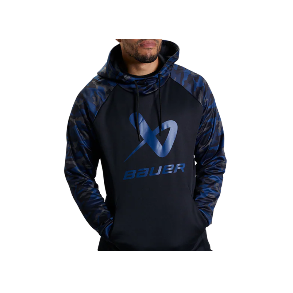 Bauer Raglan Camo Senior Hoodie