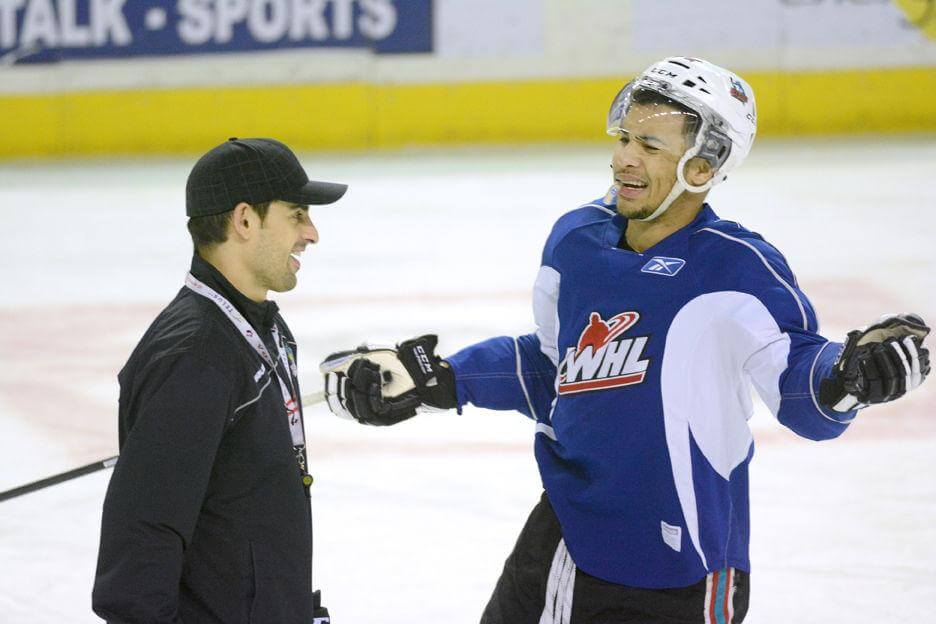 WHEN HOCKEY MEETS THE ALL BLACKS…