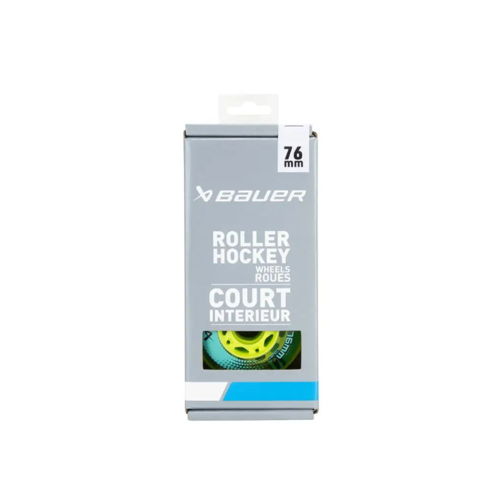 Bauer Court Inline Wheels 4-Pack