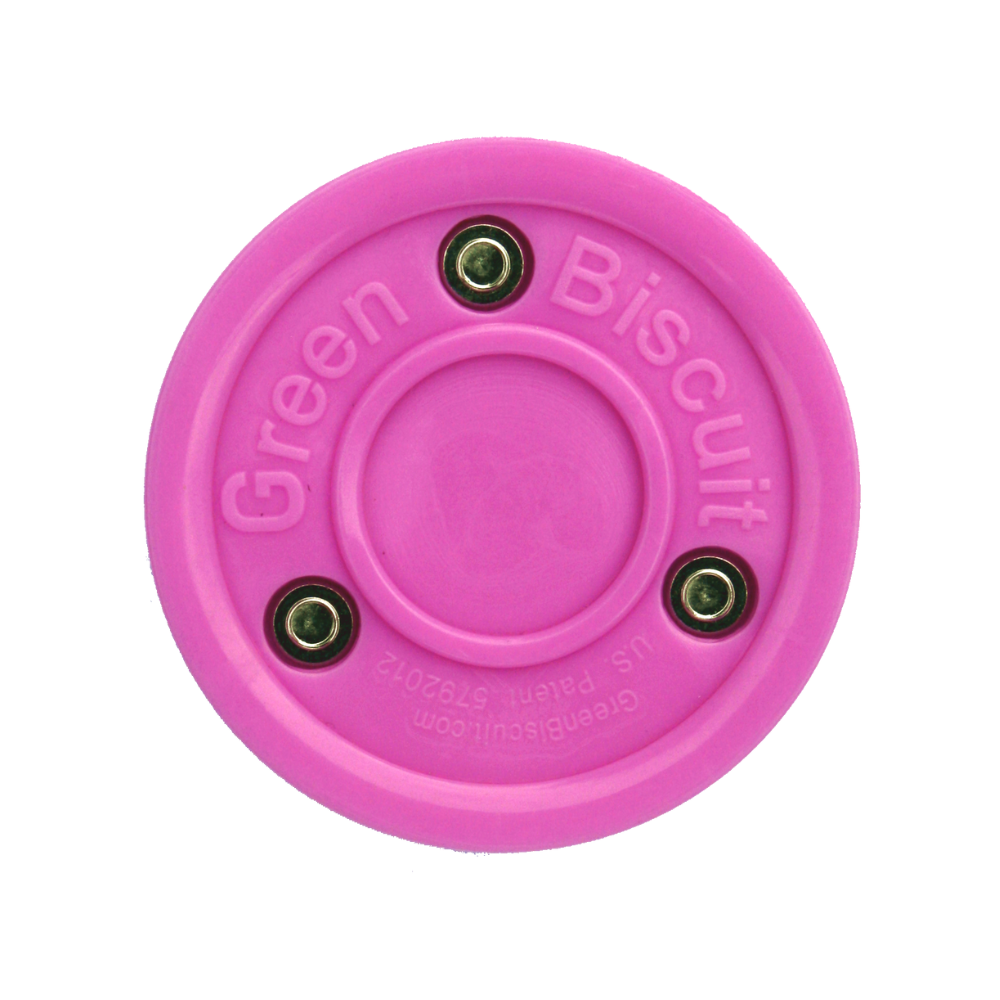 Green Biscuit Off-Ice Stick Handling Puck