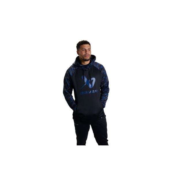 Bauer Raglan Camo Senior Hoodie