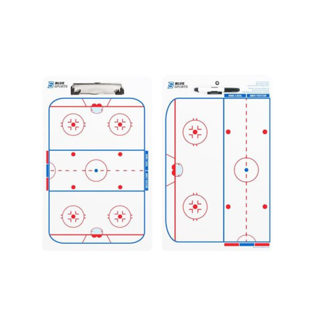 Blue Sports Deluxe Hockey Clipboard