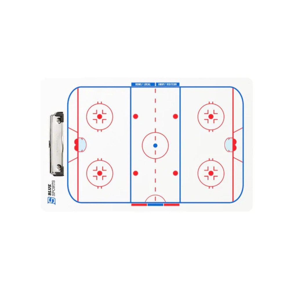 Blue Sports Deluxe Hockey Clipboard
